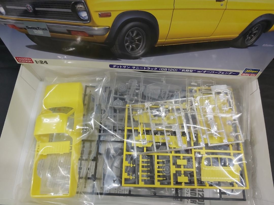 Datsun Sunny Truck GB120 con Over Fender – Hasegawa 1/24 (Edición Limitada)