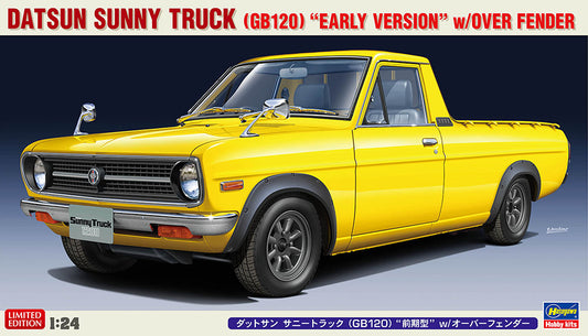 Datsun Sunny Truck GB120 con Over Fender – Hasegawa 1/24 (Edición Limitada)